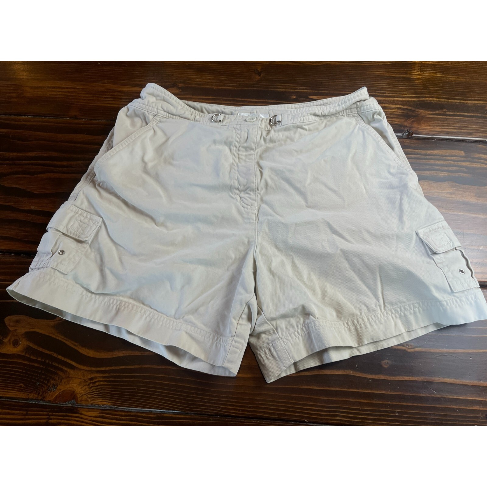 Talbots Shorts, Women's Size 10, Tan, Cargo, Pockets